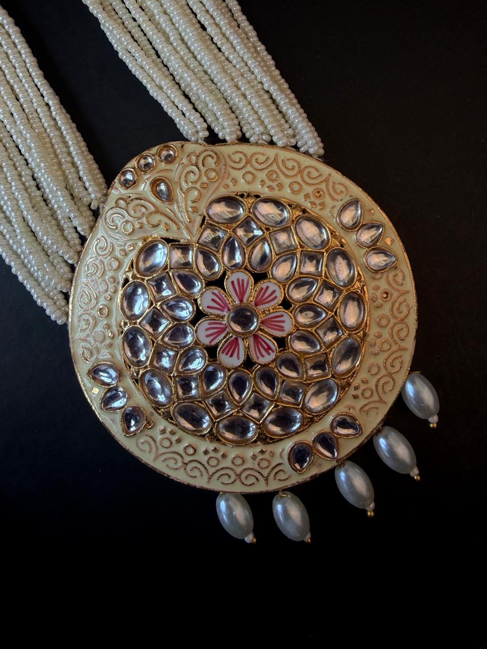 Meenakari Necklace with Earring set