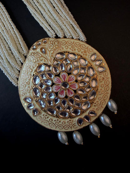 Meenakari Necklace with Earring set