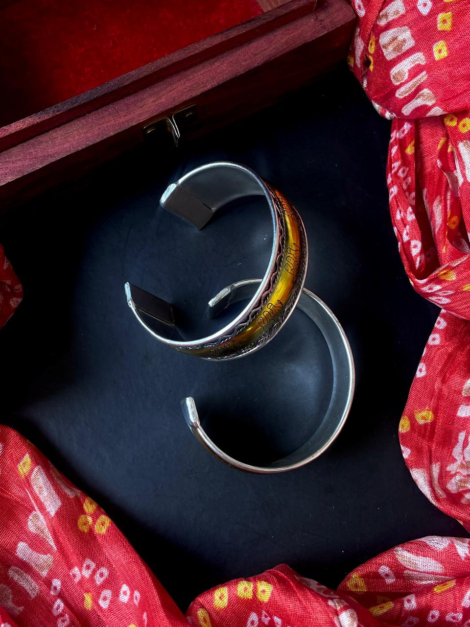 Dual Tone Openable Kada set
