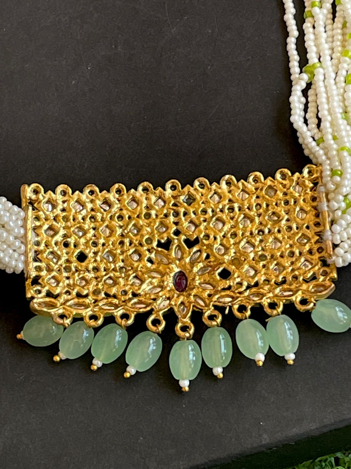 Kundan Choker with Earring set