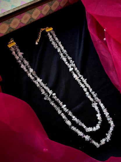 Natural Stone Double Layer Mala
