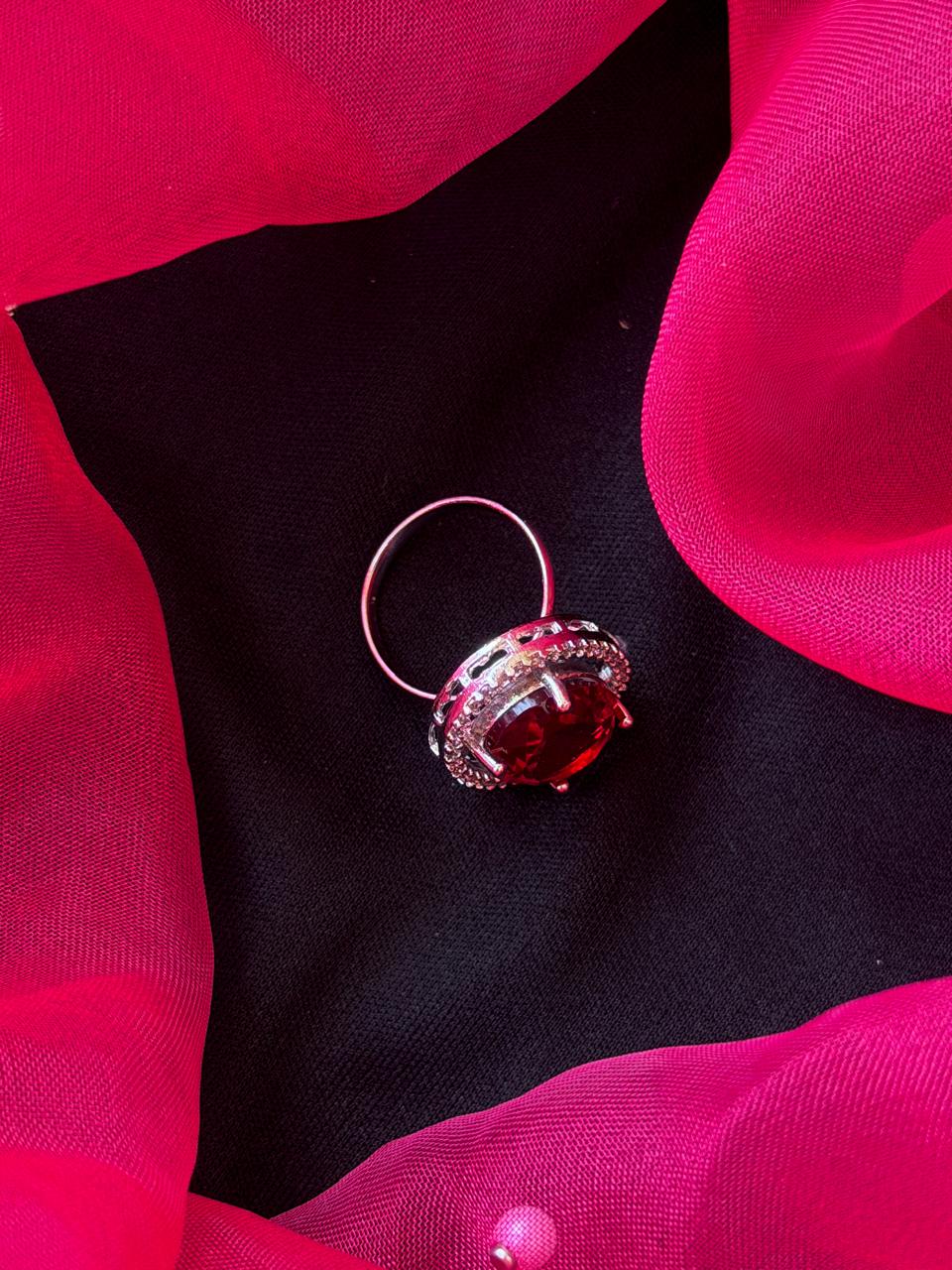 AD Stones Partywear Ring