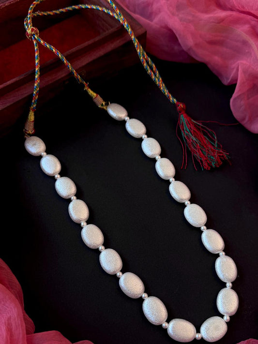 Fibre Beads Necklace