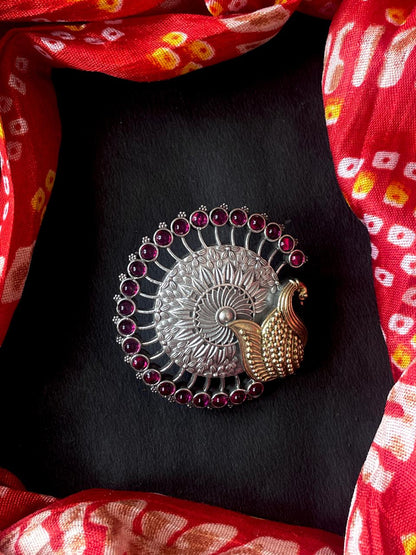 Monalisa Stone Dual Tone Partywear Ring