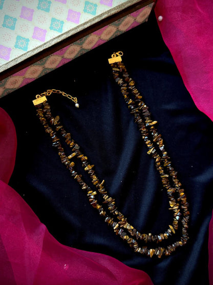 Natural Stone Double Layer Mala
