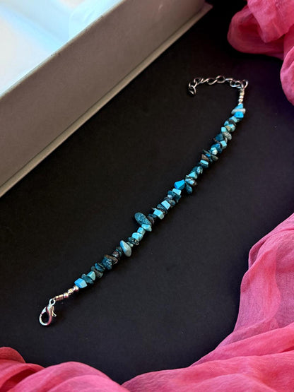 Natural Cut Chips Stone Bracelet
