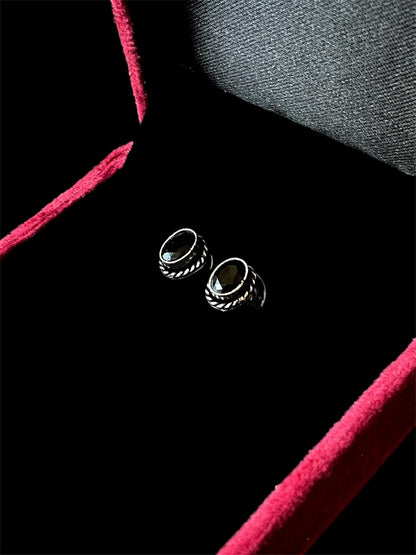Monalisa Stone Stud Earring (Pair of 2 sets)