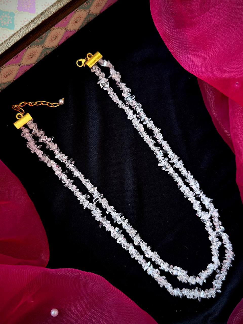 Natural Stone Double Layer Mala