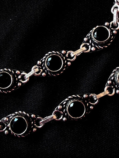 Monalisa Stone Oxidized Casual wear Anklet
