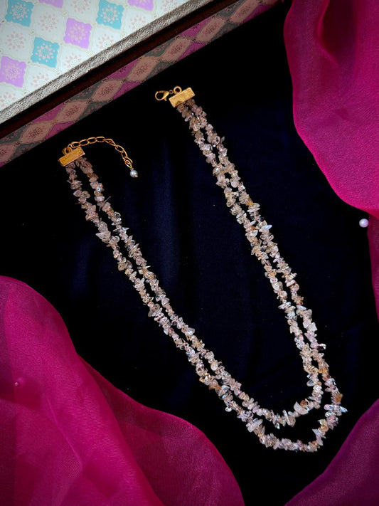 Natural Stone Double Layer Mala