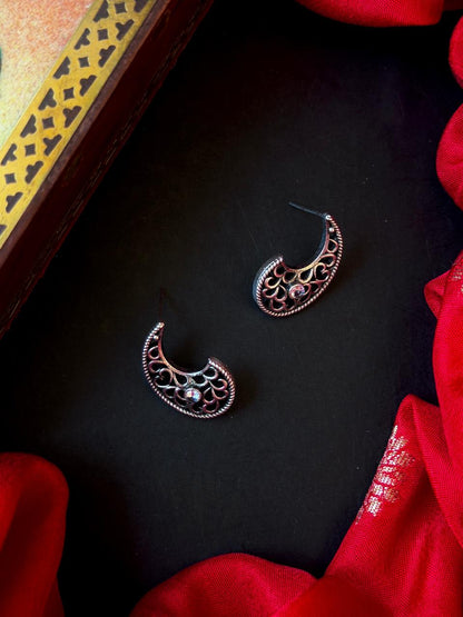 Silver Replica Geometrical Earring