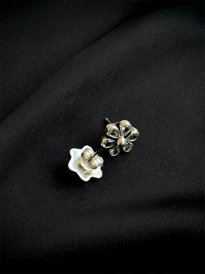 AD Stone 92.5 Silver Stud Earring