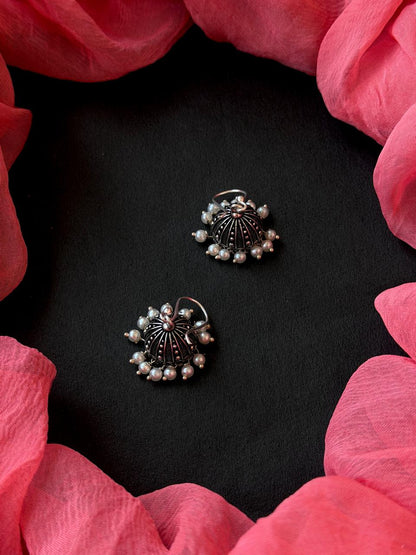 Oxidized Jhumki Earring