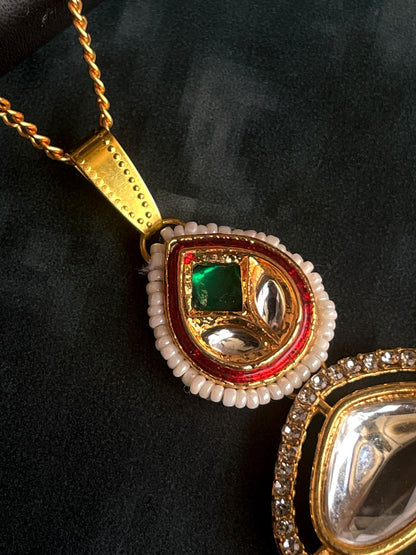 Kundan Natural stone Necklace