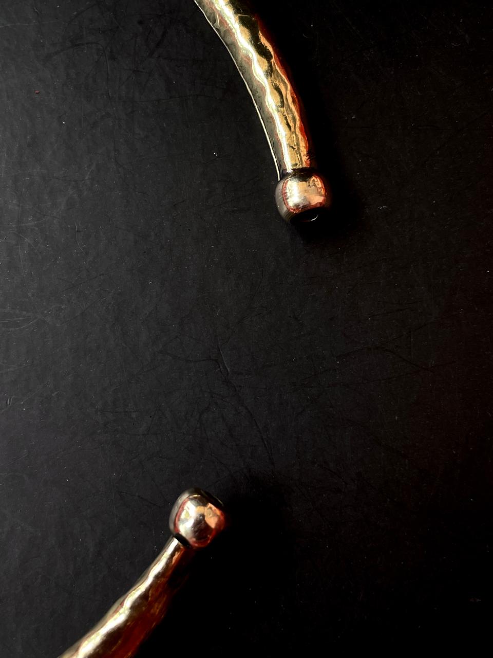 Golden Plain Hasli Choker Necklace