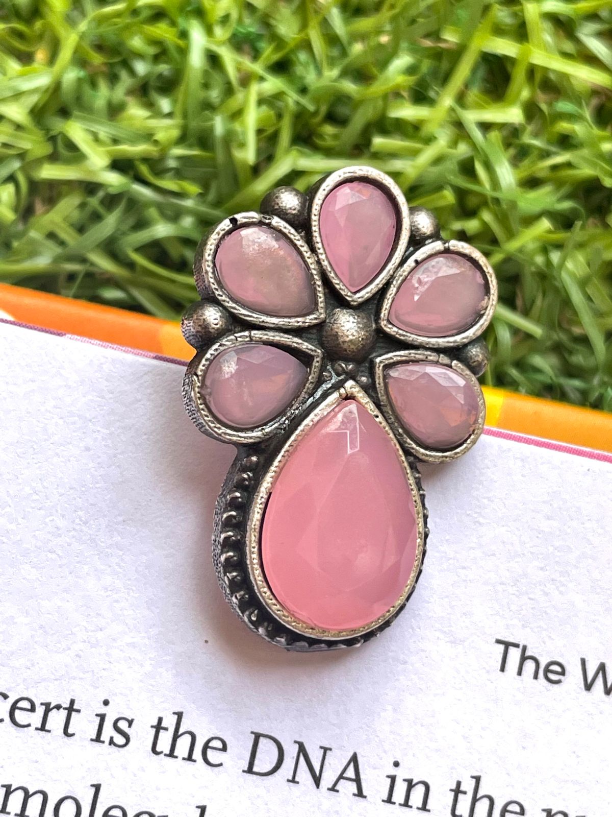 Stud Earring with Monalisa stone