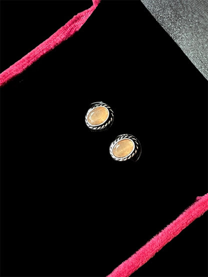 Monalisa Stone Stud Earring (Pair of 2 sets)