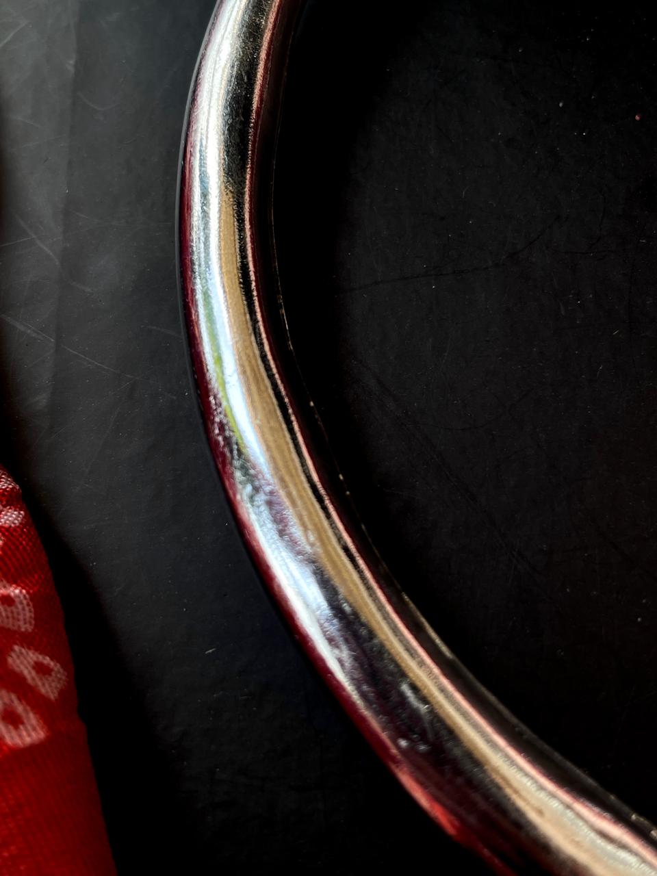 Silver Plain Hasli Choker Necklace