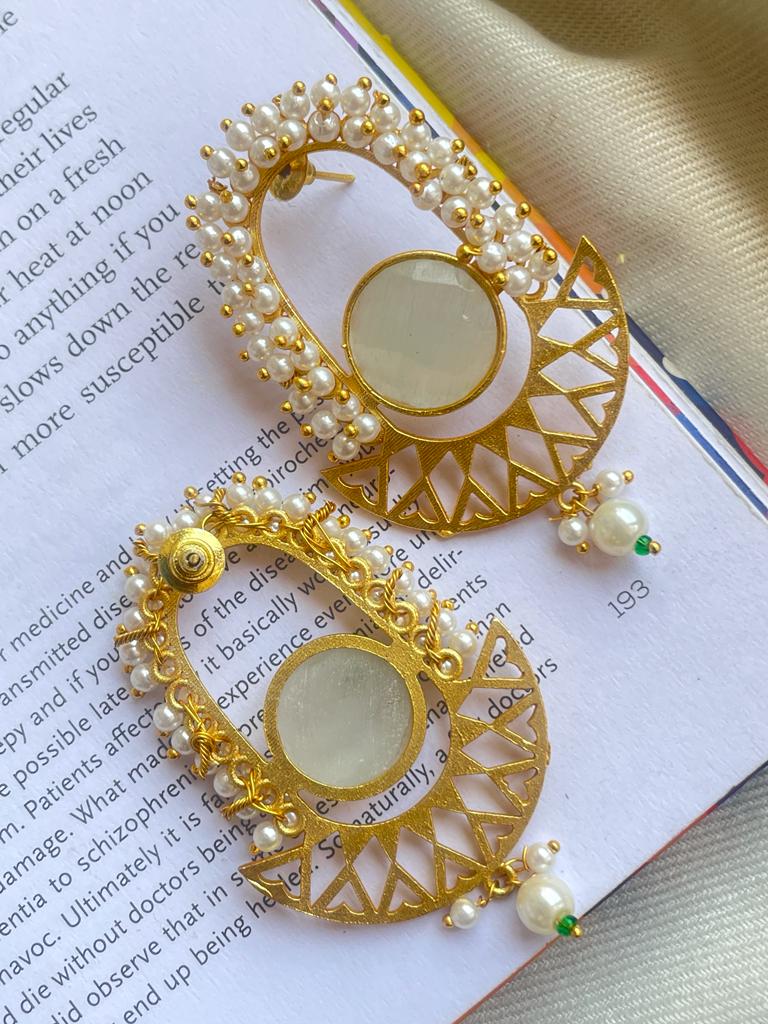 Monalisa Stone Beaded Earring