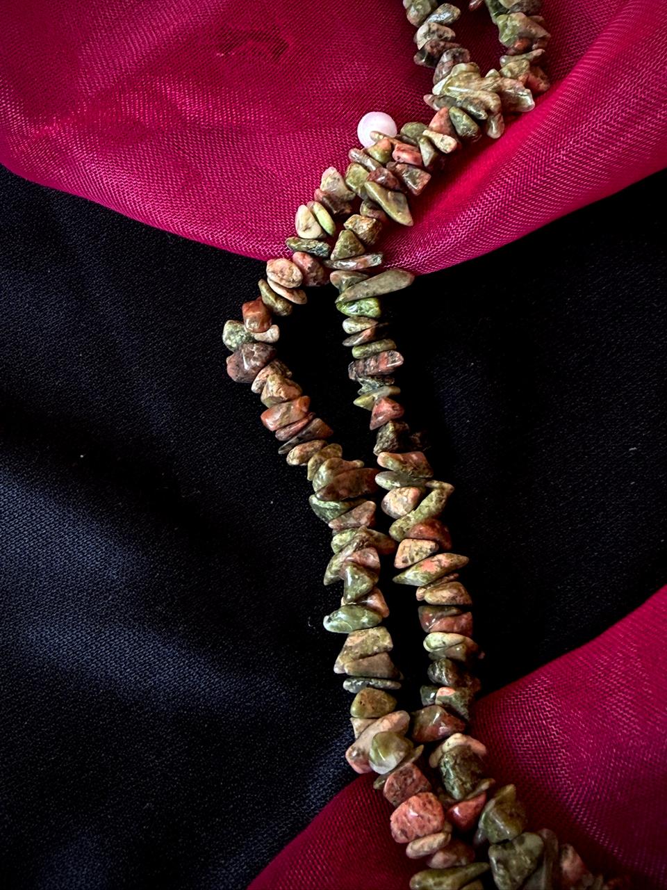 Natural Stone Double Layer Mala