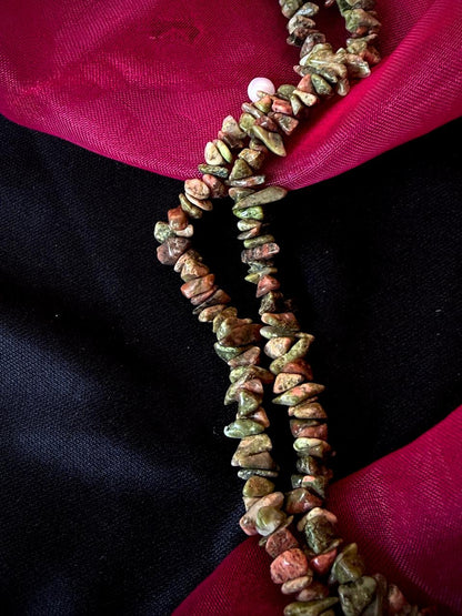Natural Stone Double Layer Mala