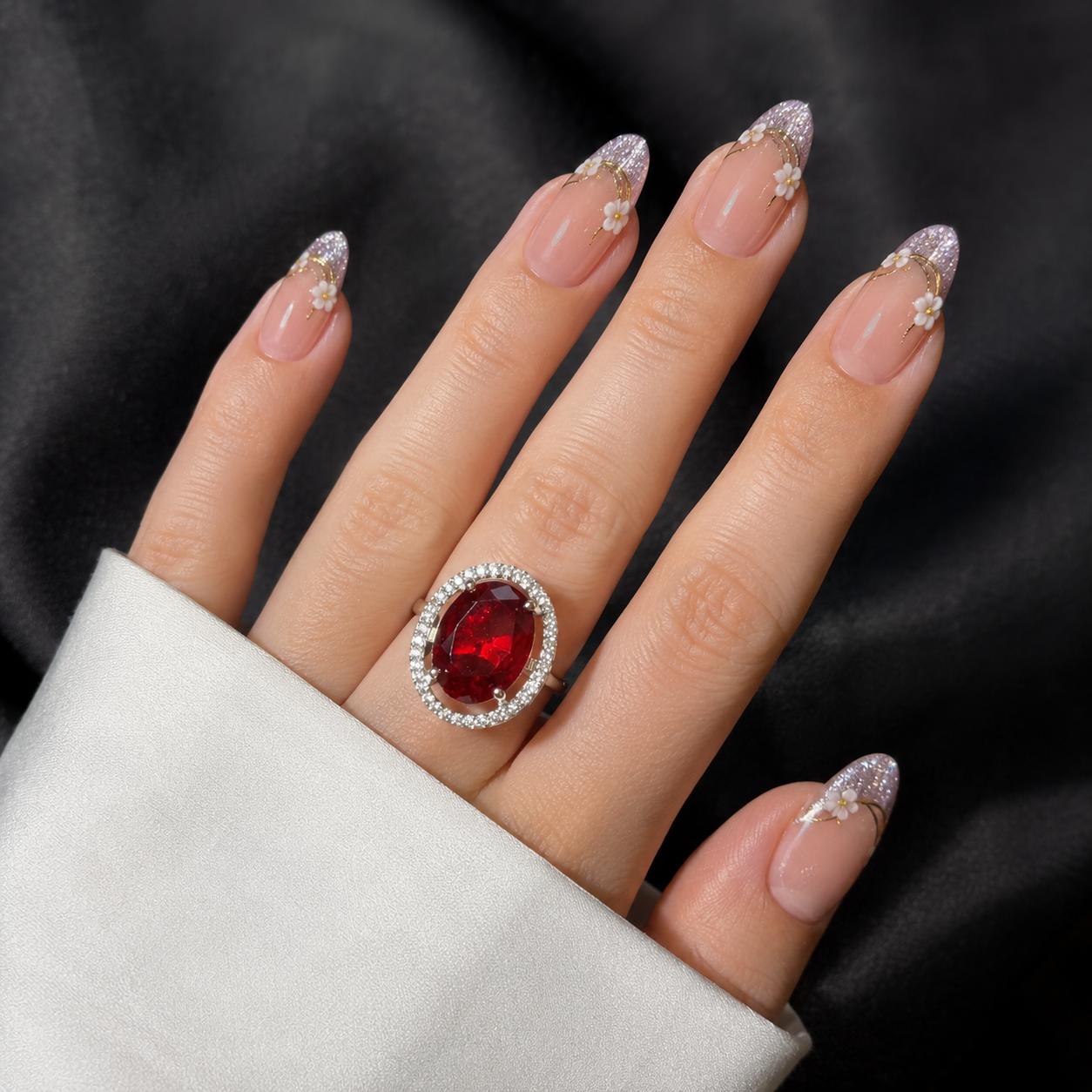 AD Stones Partywear Ring