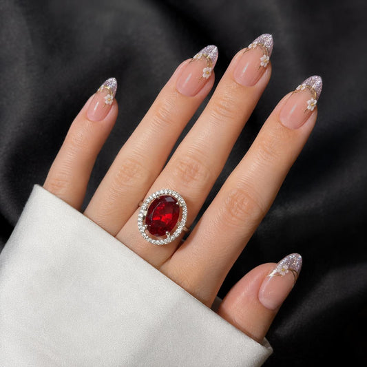 AD Stones Partywear Ring