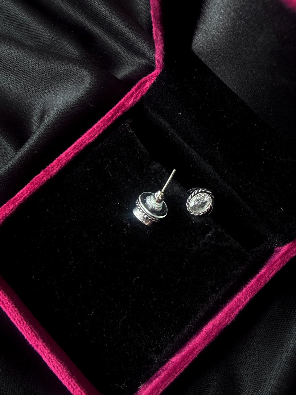 Monalisa Stone Stud Earring (Pair of 2 sets)