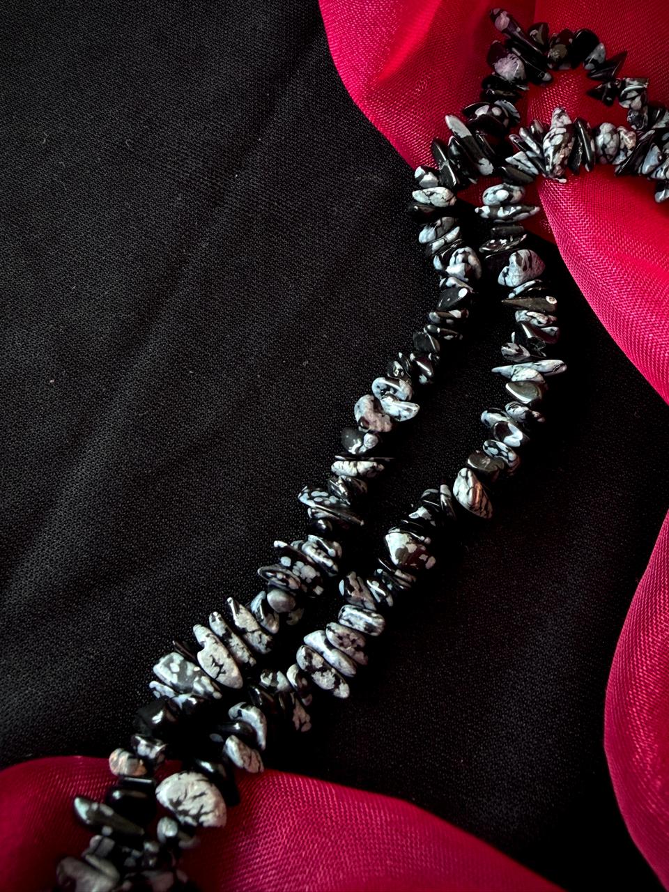 Natural Stone Double Layer Mala