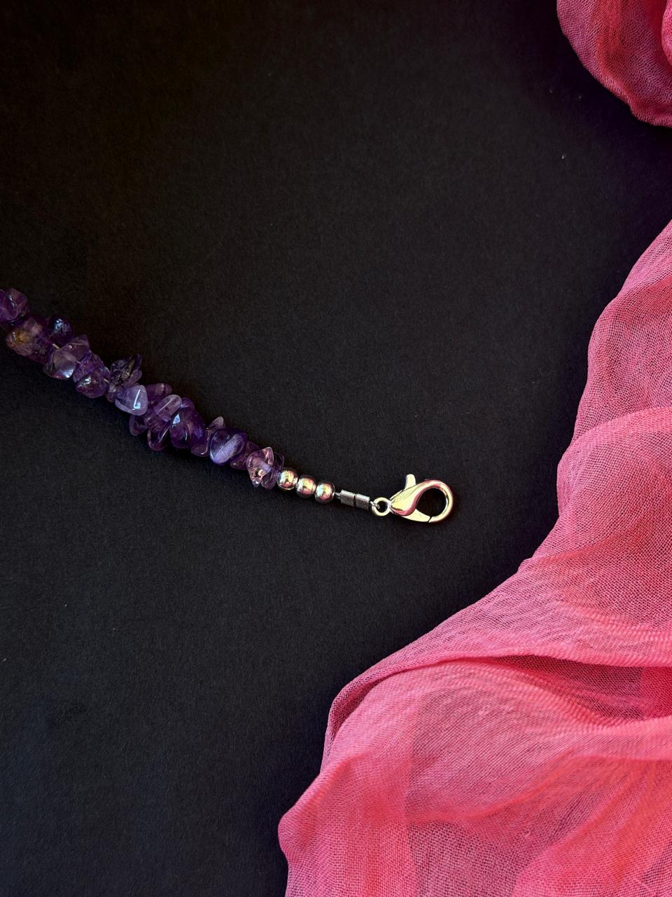 Natural Cut Chips Stone Bracelet