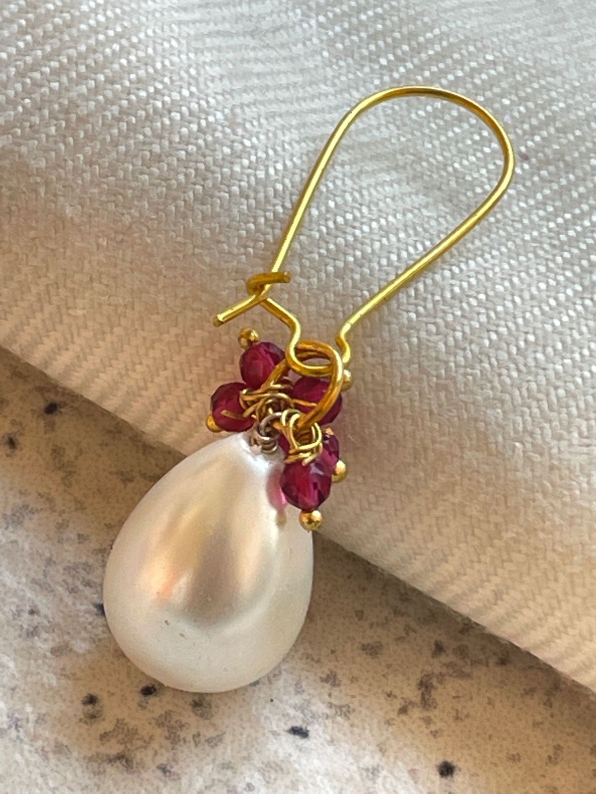 Shell Pearl Earring