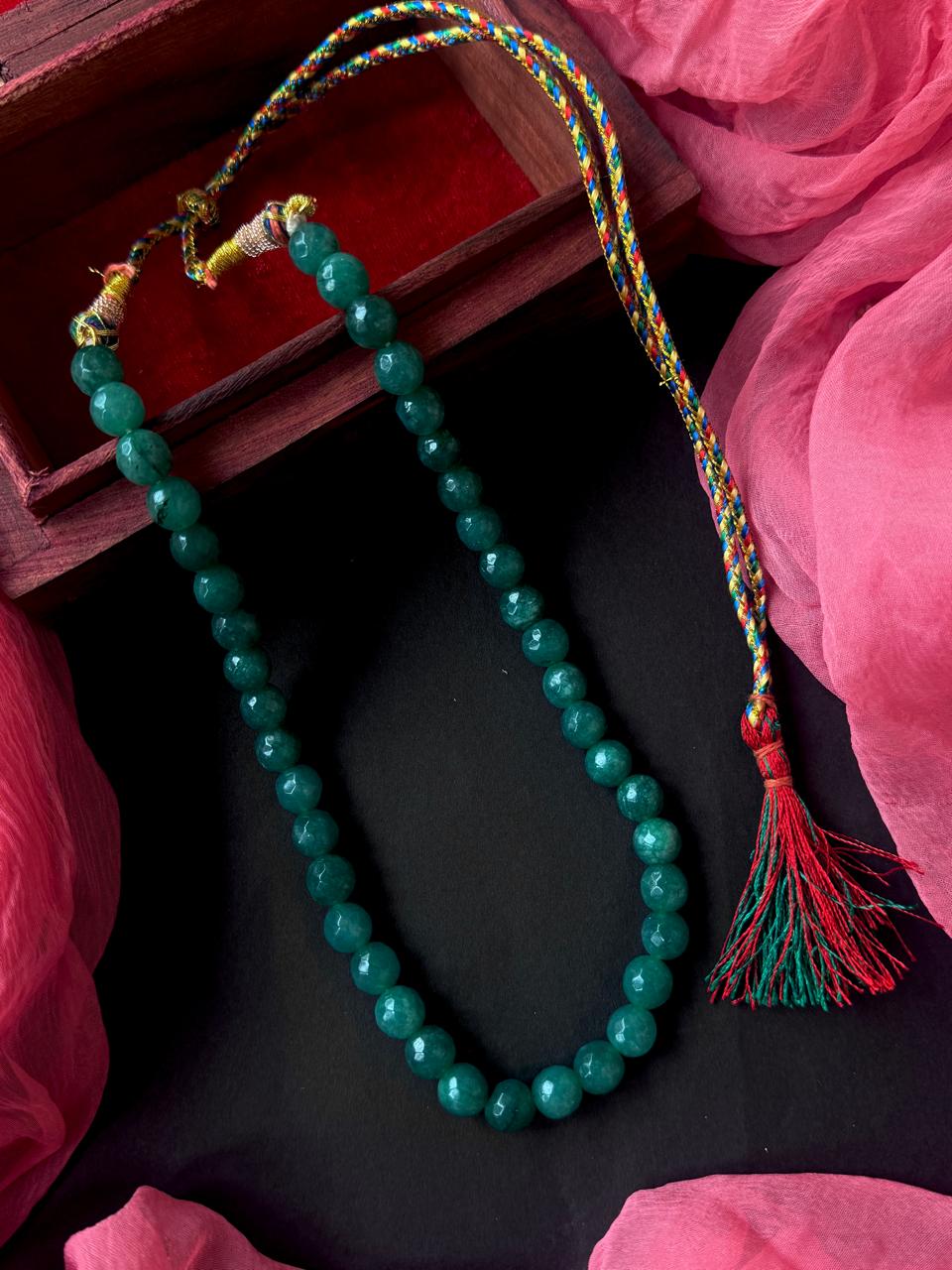 Natural Jade Stone Mala